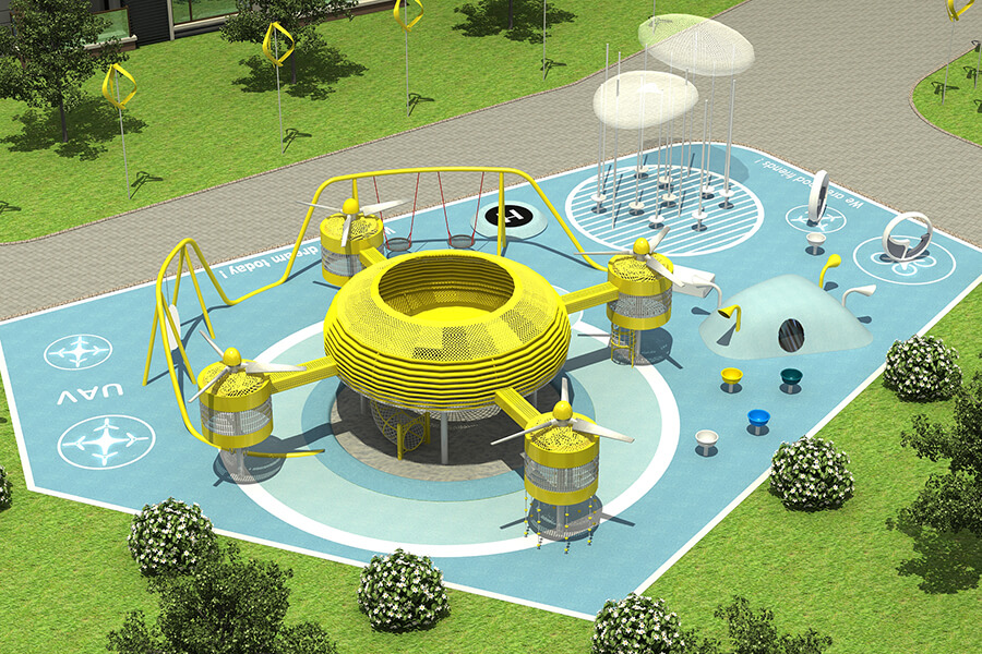 四川濕地類無動力樂園「鳳儀灣鳥巢親子樂園」